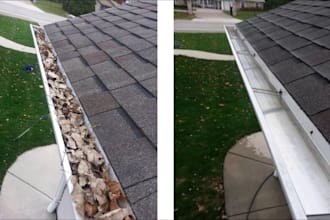 home cleaning website gutter cleaning leads pressure washing wordpress website