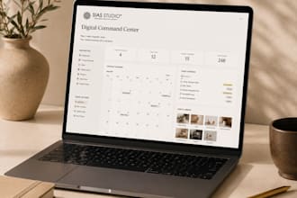build a premium aesthetic notion workspace for your brand