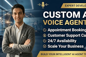 build an ai voice agent for appointment booking or customer calls
