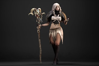 3d ue5 biblical open world rpg,bandits npc character,uv unwrap,ai influencer,cc4