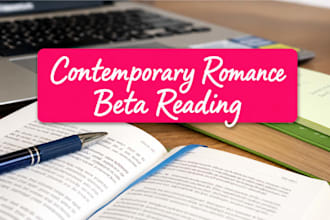 be your contemporary romance beta reader
