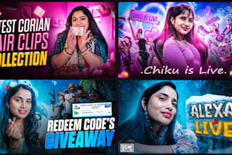 design high quality youtube thumbnail