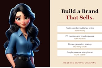 do public relations to promote your brand and build a strong online reputation