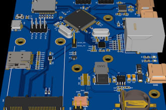 design rf pcb design, lora pcb, rf circuit design,  wireless communication pcb
