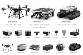 model realistic 3d product agricultural machinery farm equipment 3d product