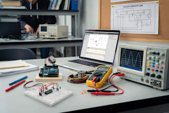 design electrical circuits, simulations and engineering lab projects