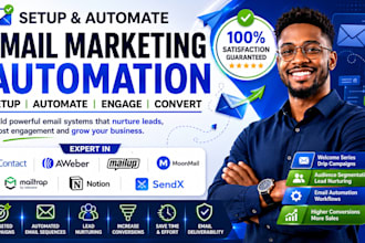 icontact aweber mailup moonmail notion template mailtrap sendx email automation