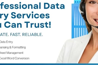 do data entry and logo designs