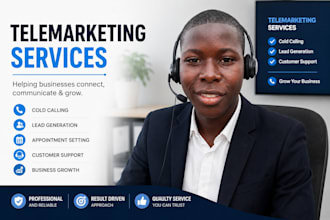 provide professional telemarketing and appointment setting services