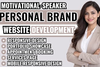 personal brand website, personal branding website professional portfolio website
