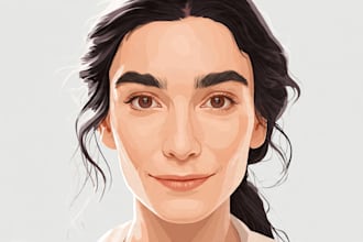 do a vector portrait for you