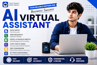 be your ai virtual assistant for data entry
