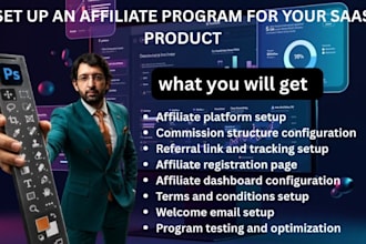 set up an affiliate program for your saas product