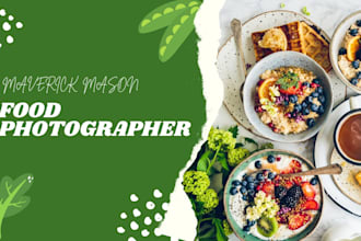 produce professional food product photography that sells