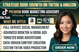 booktok promotion bookrank ebook marketing tiktok video booktok amazon kdp sales