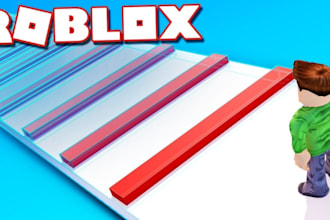 develop roblox obby, stimulator, puzzle game with custom lua scripting