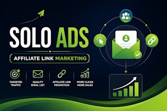 blast solo ads campaign, affiliate link marketing, solo ads promotion