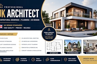 do UK architectural design building regulations technical drawings