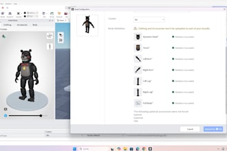 do roblox model, mini bundle, roblox bundle rigging, roblox dynamic head