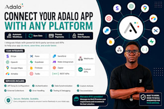 connect your adalo app to stripe, openai, xano, airtable and more