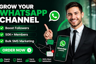 promote your whatsapp channel and increase channel followers