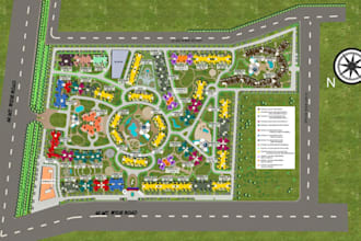 create custom property map, site plan, real estate and vector map