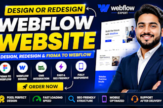 design webflow website redesign webflow website figma to webflow website design