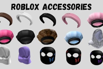 create custom roblox ugc accessories, roblox wearables, and blender models