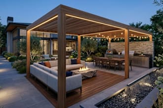 design luxury pergolas, gazebos and outdoor living spaces