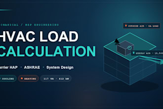 do hvac load calculation and system design using carrier hap
