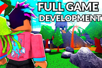 roblox full game creation, survival game, obby game from concept to completion