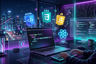 create website, landing page, company profile, ecommerce