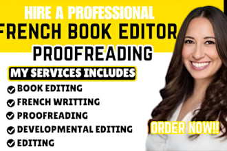 proofread, correct, and publish your french or christian book professionally