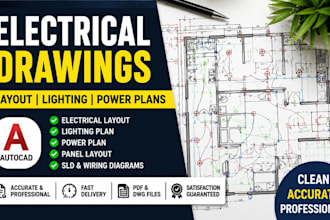 design texas electrical layout, lighting and power plans in autocad