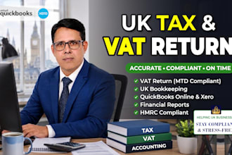 prepare UK company accounts ct600 tax filing and vat returns