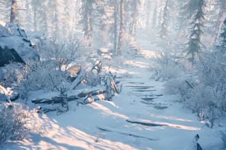 do realistic aaa 3d game environments open world maps, and level design in unity