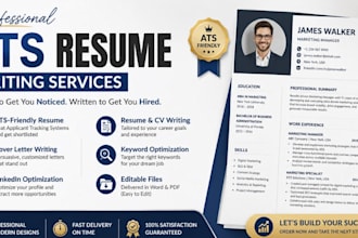 write an ats friendly resume