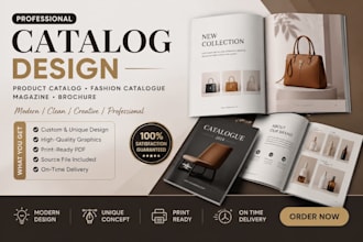 design catalog, product catalog, fashion catalogue, magazine, brochure, catalog