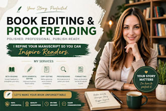 developmental edit, proofreading, copy line editing, fiction novel, proofread