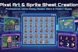 do pixel art animation pixel art sprite sheet pixel animation character design
