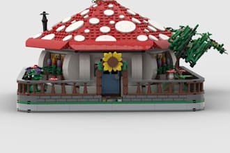 design custom lego moc builds with PDF instructions and studio io files