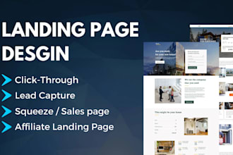 create landing page using unbounce, instapage, convertri