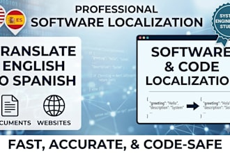 translate and localize your website or software code