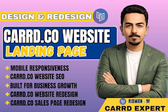 do carrdco website carrd landing page, carrd website redesign, carrd website SEO