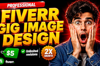 design fiverr gig image and fiverr gig thumbnail