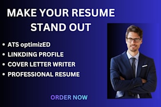 write your senior executive resume and linkedin profile,