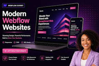 design webflow website, framer website, figma to webflow website