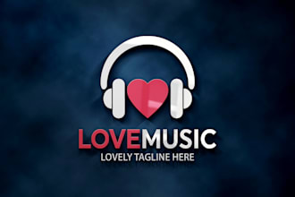 design a professional music podcast radio logo