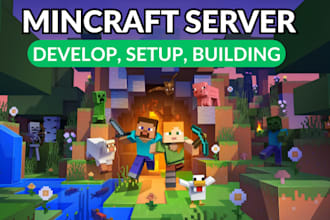 be your minecraft server setup and develop, custom game mode