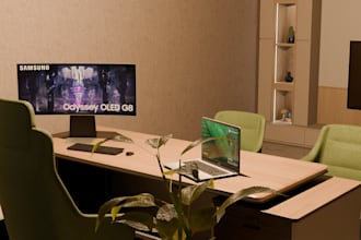 create photorealistic 3d interior designs in blender